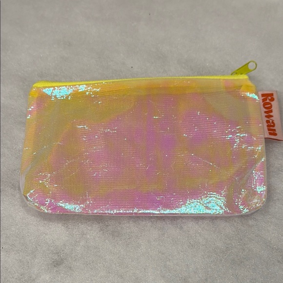 Rena Rowan Iridescent Yellow and Pink Clutch - Picture 1 of 2